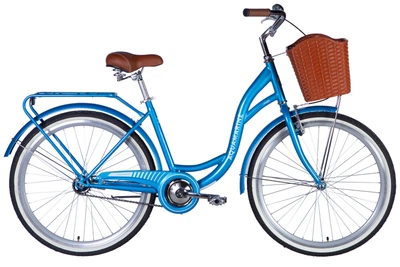 Велосипед ST 26" Dorozhnik AQUAMARINE BH рама-17" синий 2025