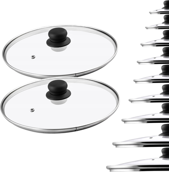 Набір кришок Kadax скляних 2x26 см (5903699442906)