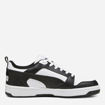 Чоловічі кеди низькі Puma Rebound V6 Low 39232801 41 (7.5UK) 26.5 см Puma White-Puma Black-Puma White (4099683263495)