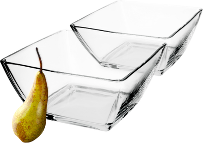 Zestaw salaterek Kadax Milo kwadratowych 2x18.8 cm (5903699478110)