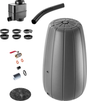 Ємність для дощової води з уловлювачем Kadax Roddi 200 л Антрацитова