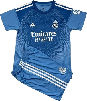 Воротарська форма Реал Мадрид (Real Madrid) 2025-2026 блакитно-синя M F0359