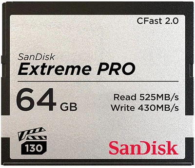 Карта памяти SANDISK Extreme Pro CompactFlash 64GB (SDCFSP-064G-G46D)