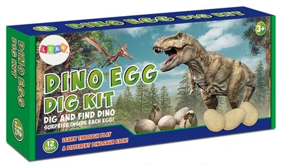 Настільна гра Lean Toys Dino Egg Dig Kit (5905991029106)