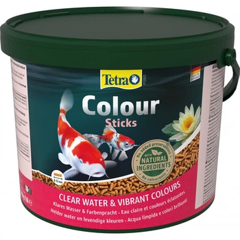 Корм Tetra Pond Colour Sticks для всех прудовых рыб, для яркости окраски, 10 л (палочки)