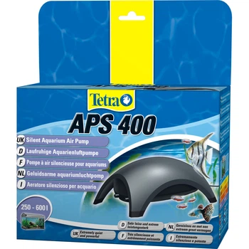 Компресор Tetra APS 400 для акваріума з двома виходами, 250–600 л, двоканальний, низький рівень шуму, чорний(SU_95A980389AFE)