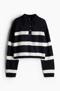 Свитер-поло H&M 1229920001c45 XL комбинированный (100001974)