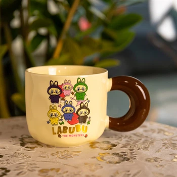 Чашка фарфоровая Labubu The Monsters 400 (мл) подарочная кружка прикольная чашка для детей на подарок FM-21B (A-047584)