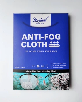 Багаторазова серветка проти запотівання Dhoptical Anti-Fog Cloth - для очищення та захисту лінз окулярів, екранів, обʼєктивів