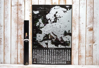 Скретч карта MyMap Europe Edition