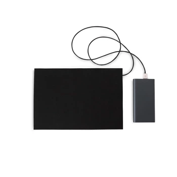 Автономная портативная грелка TRIO 5В (USB от павербанка, 10 Вт) Black