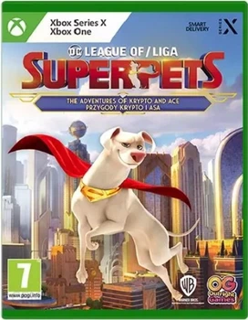 Игра DC League of Super-Pets: The Adventures of Krypto and Ace Xbox one дисковая версия