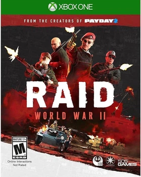 Игра RAID world war 2 Xbox one дисковая версия