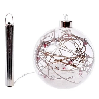 Шар стеклянный с LED-подсветкой 12 см. 11581
