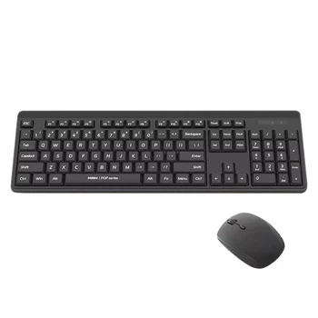 Комплект бездротові клавіатура+миша MIIIW POP B1040 MW23PB01 Black