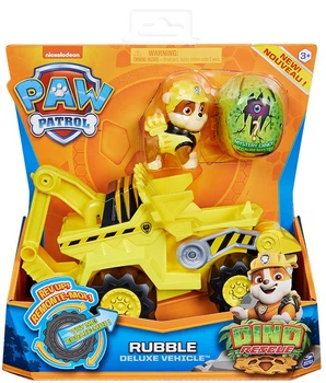 Zestaw do zabawy Spin Master Psi Patrol: pojazd deluxe z kierowcą Rubble (SM16776/5539)