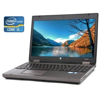 Ноутбук HP ProBook 6570b / 15.6" (1600x900) TN / Intel Core i5-3210M (2 (4) ядра по 2.5 - 3.1 GHz) / 8 GB DDR3 / 500 GB HDD / Intel HD Graphics 4000 / WebCam / DVD-ROM б/у