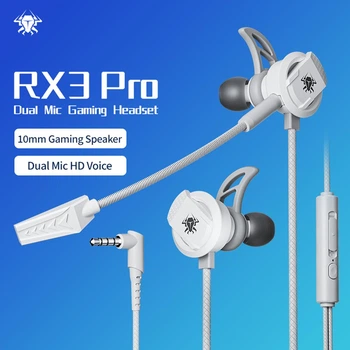 Ігрові навушники Plextone RX3 Pro геймерська гарнітура з мікрофоном 3,5 мм Grey
