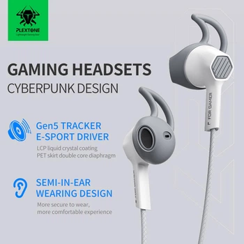 Игровые наушники Plextone G27 Collection геймерская гарнитура с микрофоном 3,5 мм