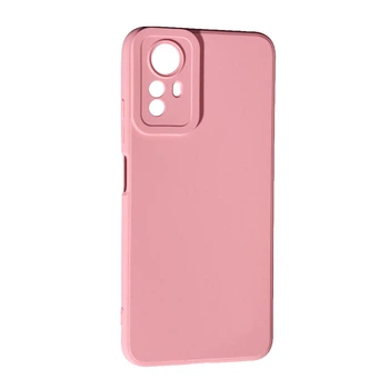 Силиконовый чехол SMTT для Xiaomi Redmi Note 12 S (4G) Pink Sand