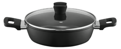 Сковорода Ambition Alto глибока з кришкою 32 см (5907078409412) (955555912650049) - Уцінка