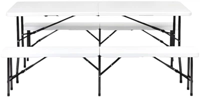 Набір садових меблів ModernHome by Multistore NZK-180S+2PCS BK-180 (955555912033873) - Уцінка