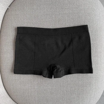 Женские эластичные боксеры шорты Dyana 83098 в рубчик, Черный L/XL