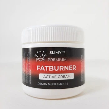 Антицеллюлитный крем SLIMY PREMIUM FATBURNER ACTIVE CREAM Крем от целлюлита, 150 мл Антицеллюлитное средство