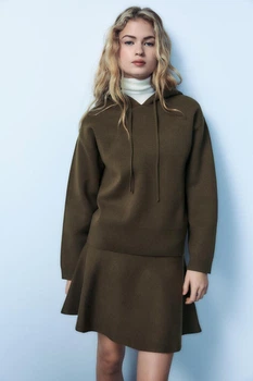 Свитер с капюшоном Zara 9598/005 XL
