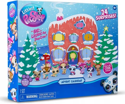 Маленький зоомагазин Littlest Pet Shop BF00609 адвент календар 2024 4+