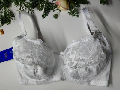 Бюстгальтер мереживний Glora 166134 білий 75G