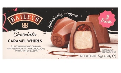 Шоколадные конфеты Baileys Chocolate Caramel Whirls 72г