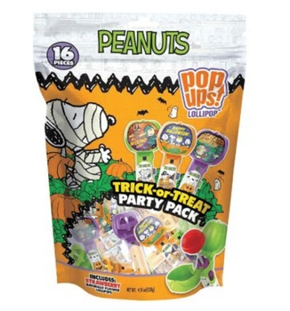 Держатель с леденцом Pop Ups Halloween Peanuts Mini Lollipops