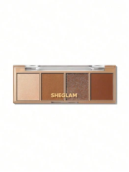 Палетка теней SHEGLAM Essential Square Eyeshadow Quad - Veil