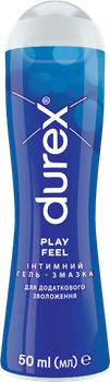 Интимный гель-смазка Durex Play Feel для дополнительного увлажнения (лубрикант), 50 мл