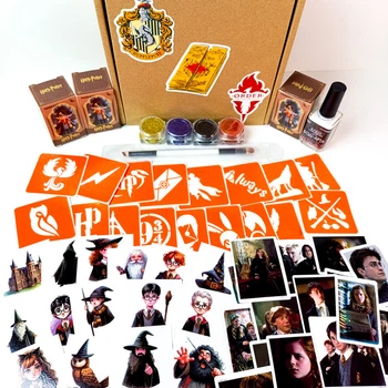 Подарочный набор "Магический Подарок от Хогвартса" для 3 детей от Fresh Tattoo (gift-box-potter-3kids)