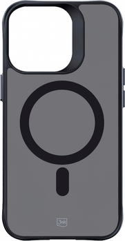 Etui plecki 3MK Smoke Mag do Apple iPhone 15 Pro Black (5903108563628)