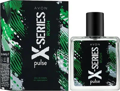 Мужская туалетная вода Avon X-Series Pulse RUSH 50 мл для Него, For Him