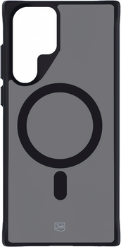 Etui plecki 3MK Smoke Mag do Samsung Galaxy S22 Ultra Black (5903108563482)