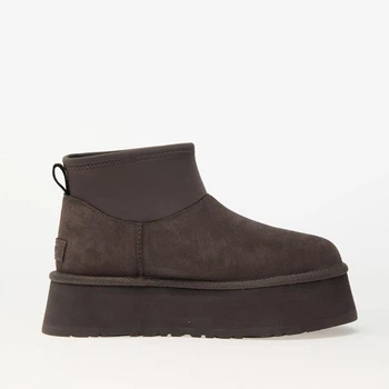 Уггі жіночі на платформі UGG Classic Mini Dipper Thundercloud (1168170-THND) 38р. Сірий