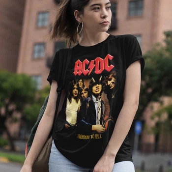 Футболка AC DC (Highway To Hell) XL чорний