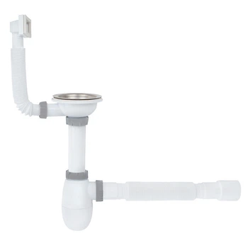 Сифон для кухонной мойки ITAL K1113, 3 1/2"х40