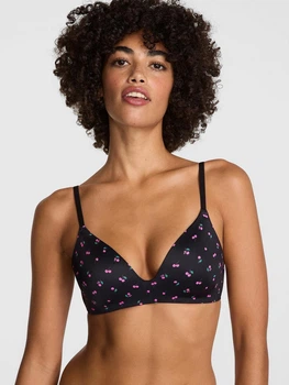 Бюстгальтер без кісточок з Push-up безшовний Victoria's Secret Wear Everywhere 27113274 75D Чорний (333421356831)