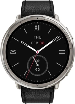 Смарт-годинник Amazfit Active 2 Black Leather
