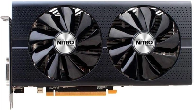 Відеокарта Sapphire AMD Radeon RX 480 8Gb OC NITRO+ (11260-01) (GDDR5, 256 bit, PCI-E 3.0 x16) Б/в