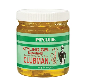 Гель для укладання волосся сильної фіксації Clubman Pinaud Super Hold Styling Gel 453g