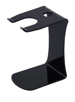 Стенд для станка і помазка Pearl Acrylic Razor & Brush Stand Black SA-03B