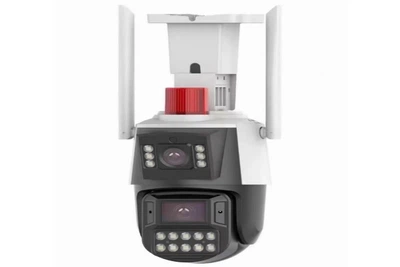 Камера видеонаблюдения PTZ уличная WiFi P05 (ICSEE) с поддержкой мобильного отслеживания и сигнализацией