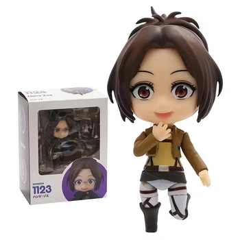 Аниме фигурка нендороид Атака титанов Attack on Titan 1123 Hans Zoe, Ханжи Зоэ, 9 см (AT 0029)