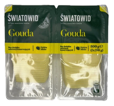 Сыр Гауда нарезка Swiatowid 500 г